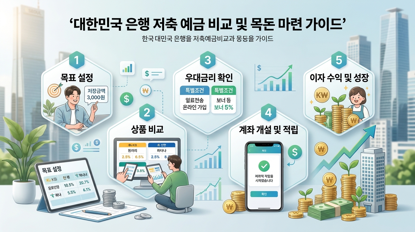 파킹통장 금리 높은 곳 비교 2026 개념 설명
