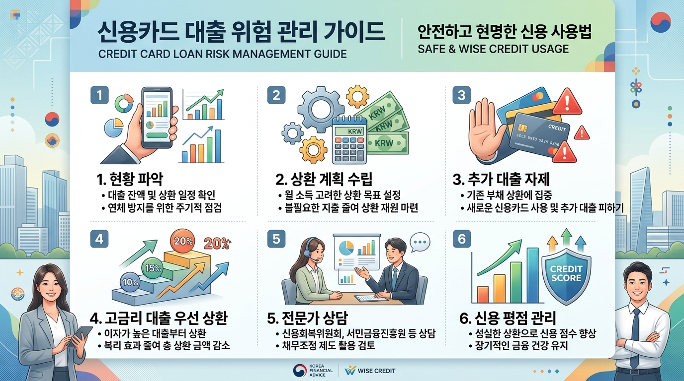카드론 위험성 대처법 총정리 상세 안내