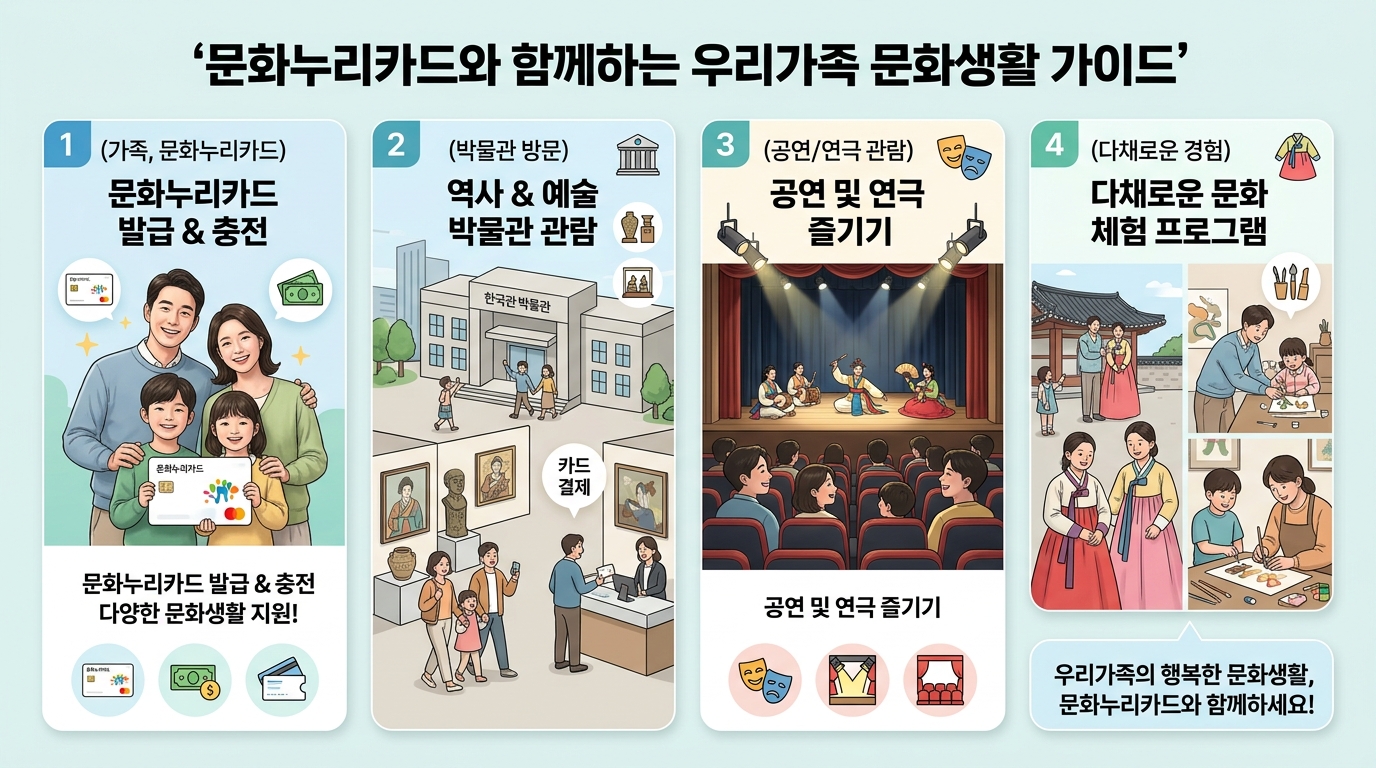 문화누리카드 신청방법 사용처 2026 신청 방법 안내