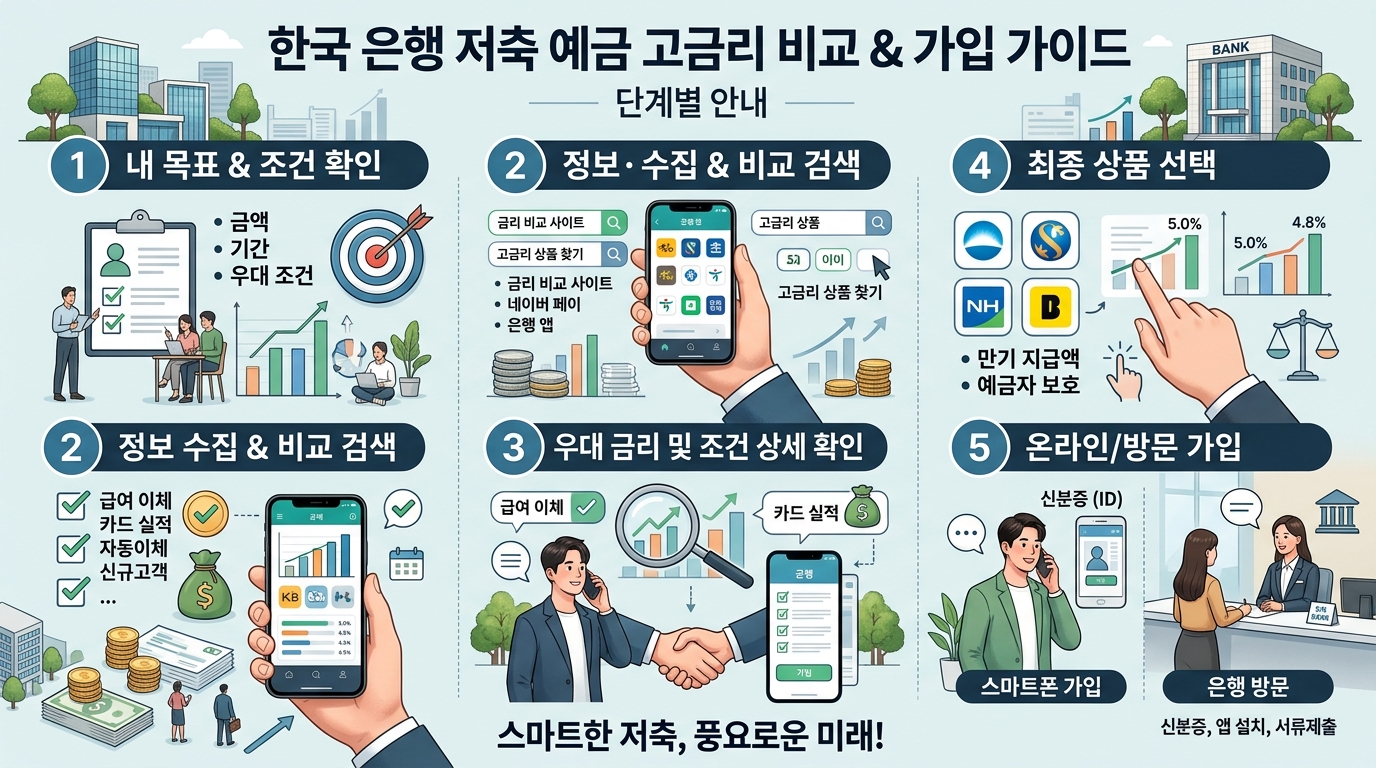 적금 금리 높은 곳 비교 2026 개념 설명