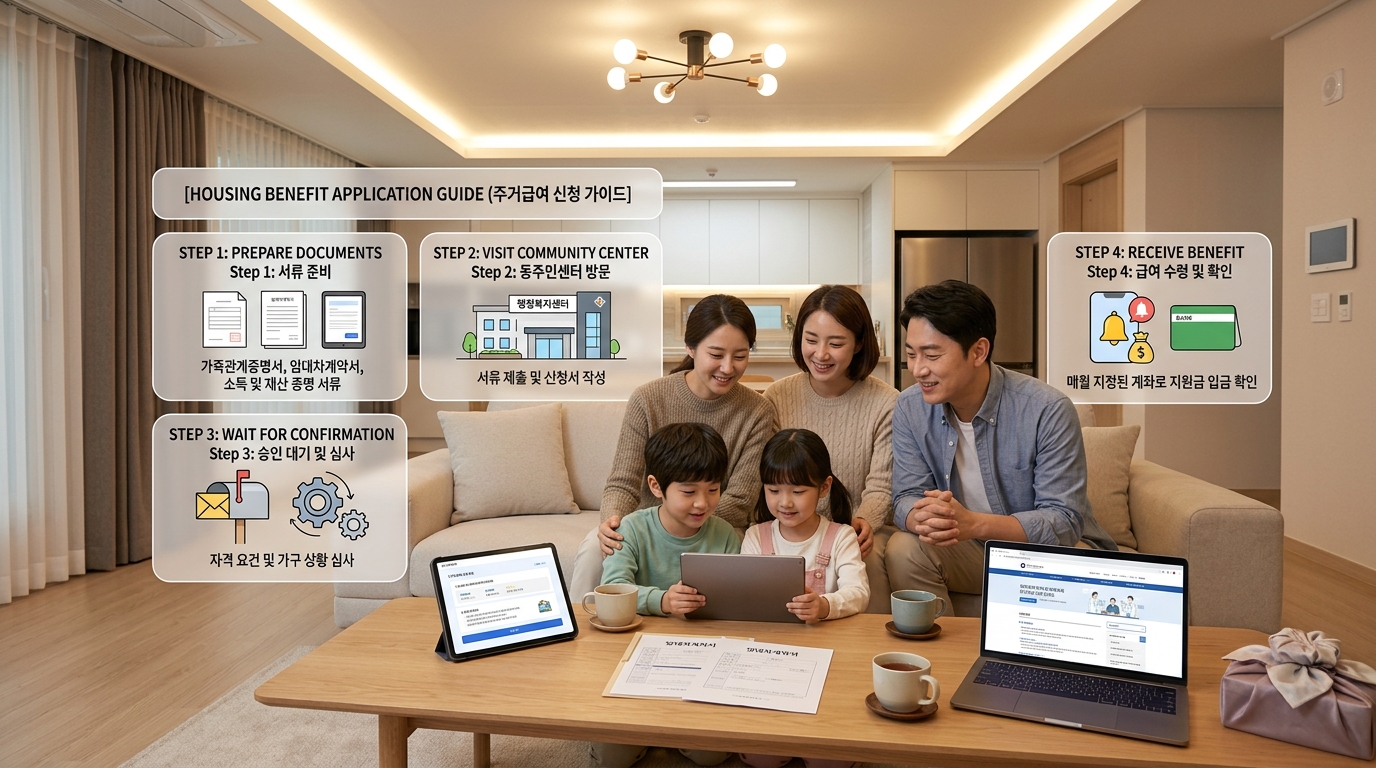 주거급여 신청방법 조건 2026 신청 방법 안내