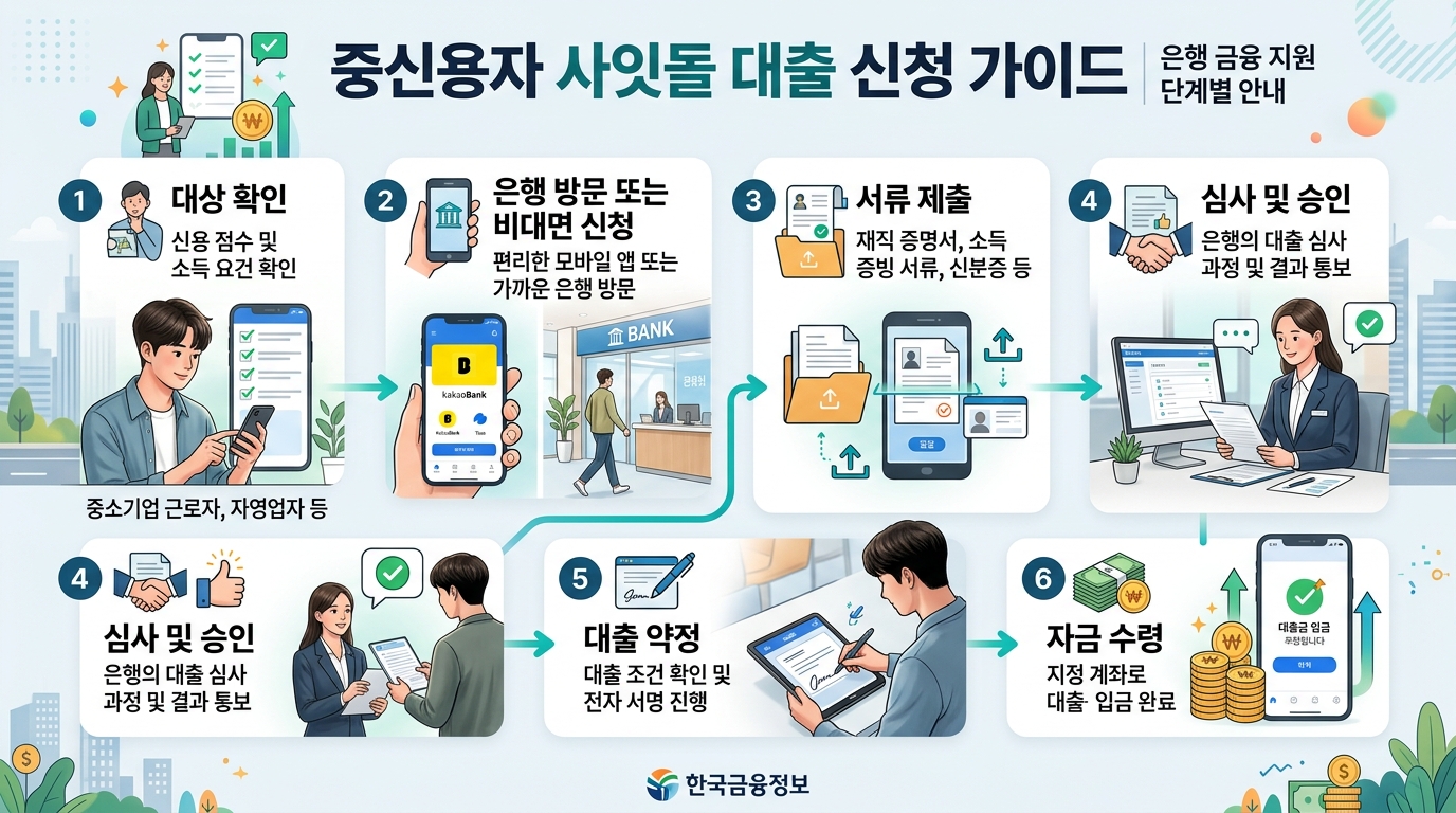 사잇돌대출 신청방법 조건 2026 상세 안내