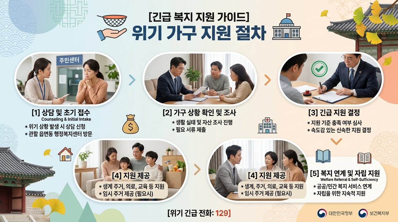 긴급복지지원 신청방법 대상 2026 신청 방법 안내