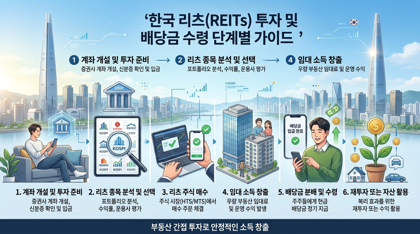 국내 리츠 투자 방법 배당 2026 개념 설명