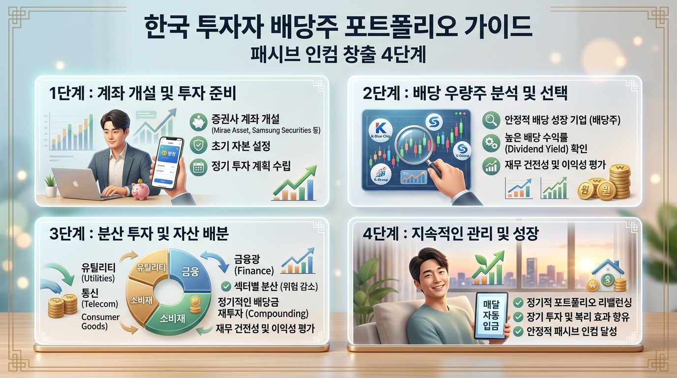 주식 배당주 투자 초보 가이드 2026 개념 설명