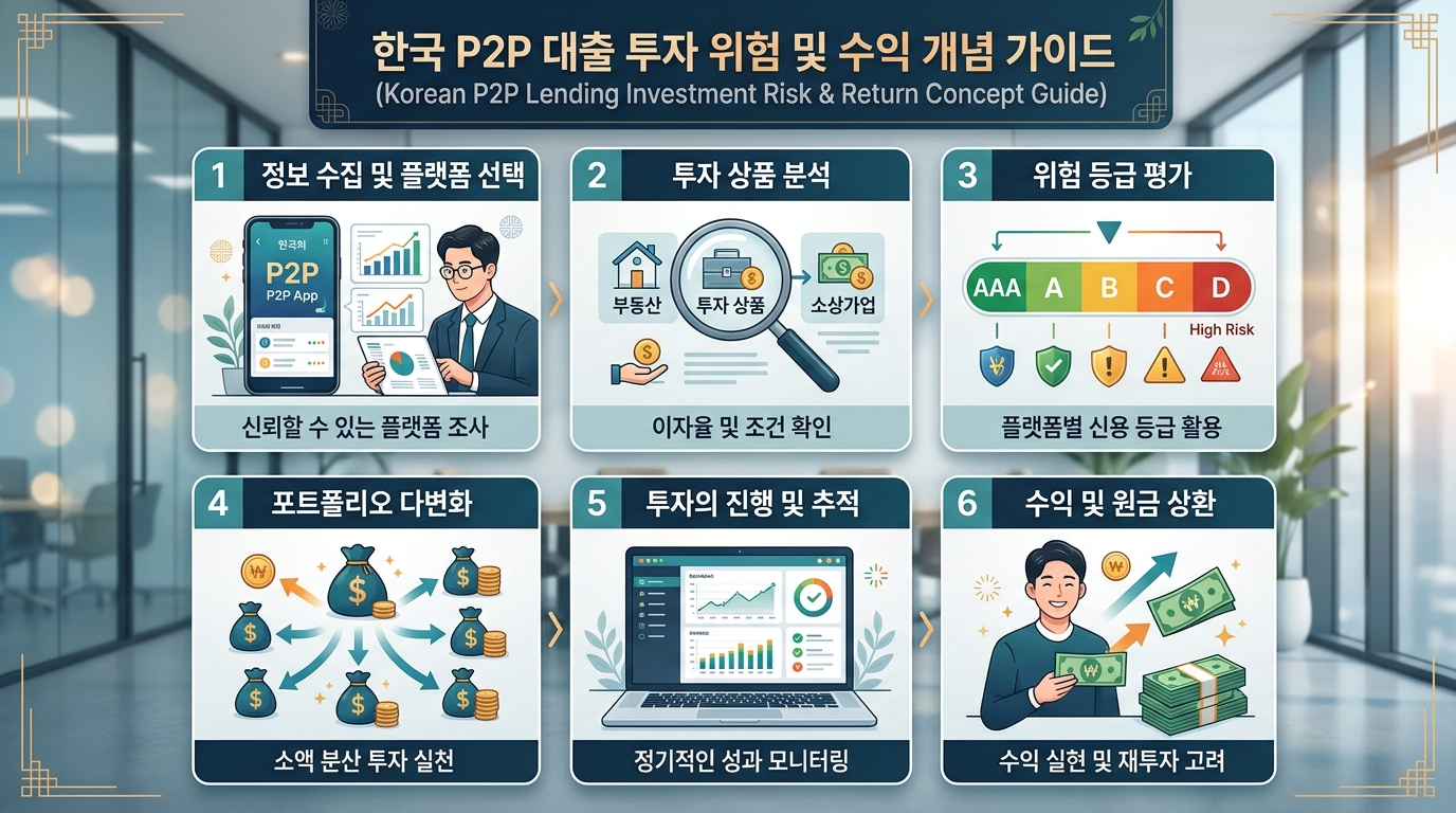 P2P 투자 위험성 장단점 2026 개념 설명